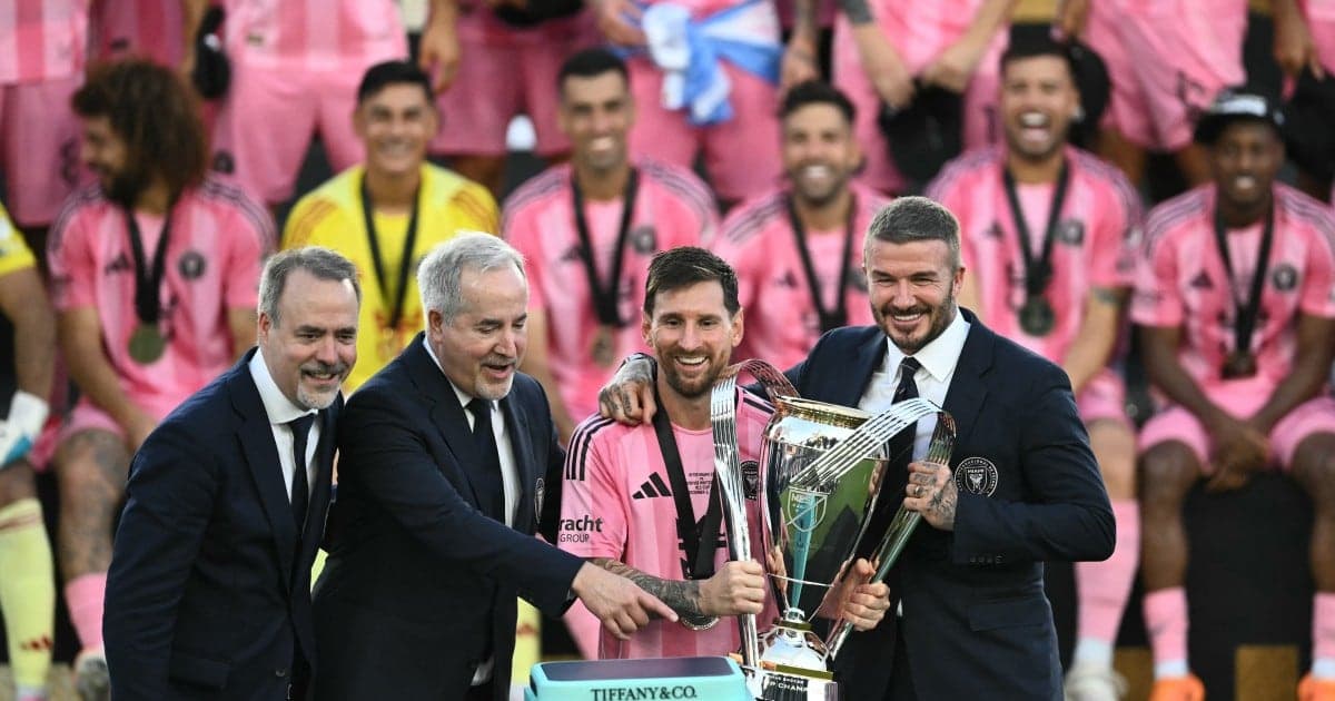 Messi couronne l'Inter Miami champion MLS pour la première fois